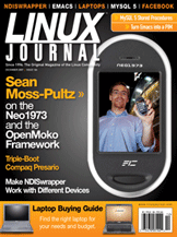 LinuxJournal Nov. 2007 cover